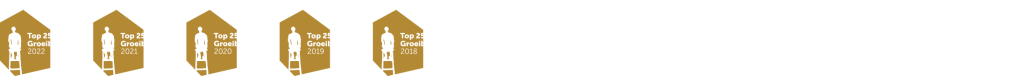 Hero behoort tot de top 250 groeibedrijven van de FD Gazellen awards van 2018 tot en met 2022